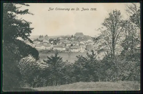 1.WK Landwehr inf. Rgt. 122 - Soldat R. Betz Feldpost Mai 1916 - Saint-Juvin Ort