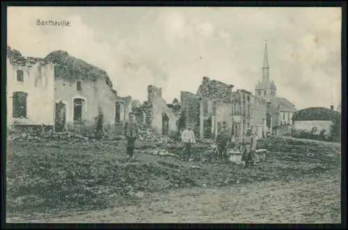 1.WK Landwehr inf. Rgt. 122 - Soldat R. Betz Feldpost Mai 1916 Bantheville Meuse