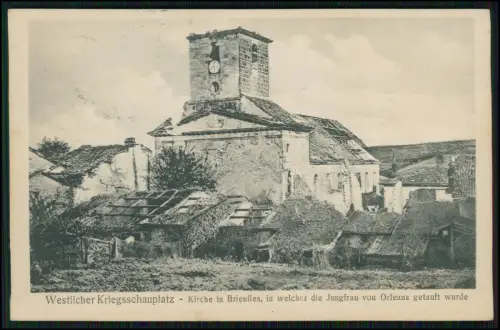 1.WK Landwehr inf.Rgt. 122 Soldat R. Betz Feldpost Juli 1916 Brieulles-sur-Meuse