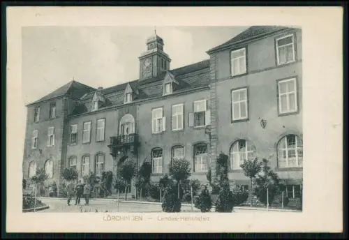 1.WK Landwehr inf.Rgt. 122 Soldat R. Betz Feldpost Juli 1916 Heilanstalt Lörchin