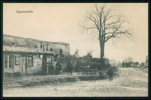 1.WK Landwehr inf. Rgt. 122 Soldat R. Betz Feldpost Juli 1916 - Épinouville