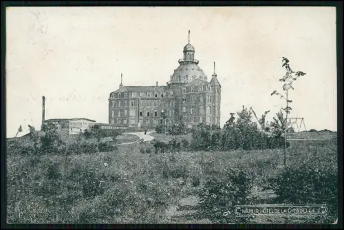 1.WK Landwehr inf.Rgt.122 Soldat R.Betz Feldpost Feb. 1917 Hôtel Citadelle Namur