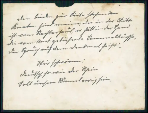 Foto 12x9 - Ostpreussen Ehrenmal Kinder Kaiserzeit Kanone Patriotik Gruppenmotiv