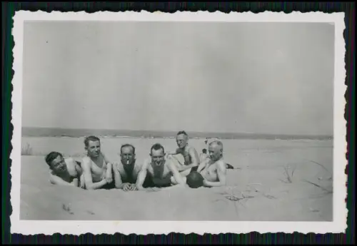 12x Foto - Wehrmacht Soldaten Baden Küste Danzig Gdańsk ü. Oliwski Park 1940