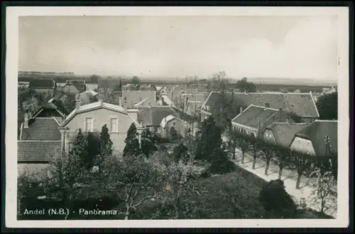 Foto AK - Niederlande Andel Ortsteil von Altena Noord-Brabant - 1936 gelaufen