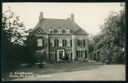 Foto AK - Niederlande - Villa De Laak in Eindhoven - 1936 gelaufen