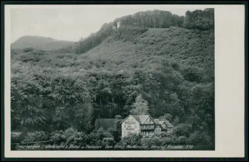 6x AK - Steinbergen Rinteln Weser - Hotel Wolbrecht und Pension Ernst Nordmeier