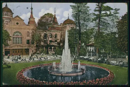 AK - Vergnügungs-Park Fredenbaum in Dortmund  - 1920 gelaufen