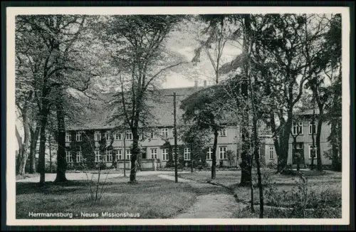 AK - Neues Missionshaus in Hermannsburg Südheide in Niedersachsen