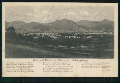9x AK vom Mittelrhein - Burgen Dampfer charakteristische Flusslandschaft ab 1915