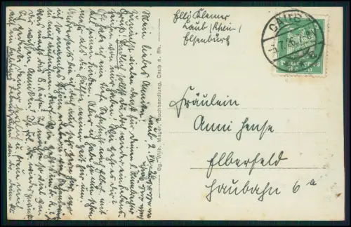 9x AK vom Mittelrhein - Burgen Dampfer charakteristische Flusslandschaft ab 1915