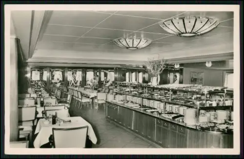 2x AK Deutschland als Fährschiff Deutsche Bundesbahn bedeutendes Passagierschiff