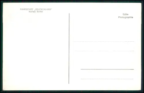 2x AK Deutschland als Fährschiff Deutsche Bundesbahn bedeutendes Passagierschiff
