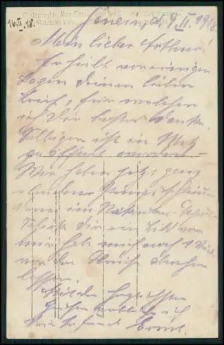 2x Foto AK 1.WK - Soldat aus Dresden  Reserve-Fußartillerie-Regiment Nr. 19 1918