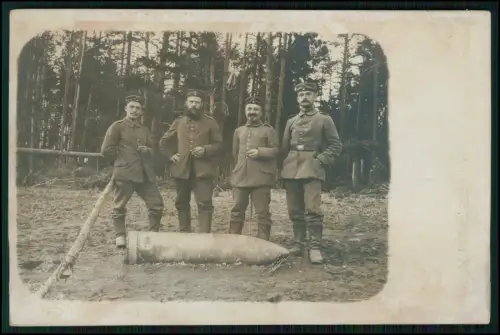 Foto AK 1.WK - Soldat aus Dresden - Reserve-Fußartillerie-Regiment Nr. 19 - 1916
