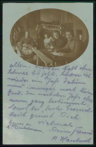 Foto AK 1.WK - Soldat Dresden -an Reserve-Fußartillerie-Regiment Nr. 19 1916 gel