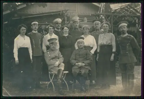 Foto AK - Dresden - Sächsische Armee Husaren ? - 1917 Feldpost nach Bautzen gel.