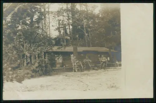 5x Foto AK - Soldaten aus Dresden - Sächsische Armee - Einsatz - 1918