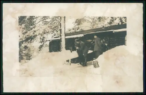 8x Foto AK - Soldaten aus Dresden - Sächsische Armee - Einsatz - 1918-19