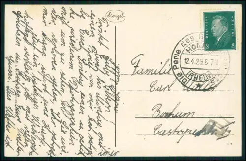 5x AK - Rheintal Bad Honnef Königswinter Drachenfels u.a. - alle 1920er gelaufen