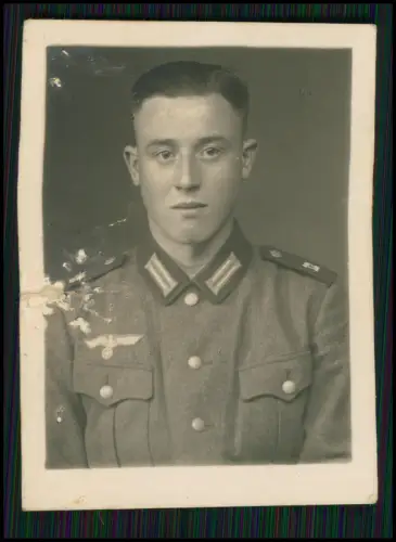 4x Foto - Soldat Wehrmacht - Portrait