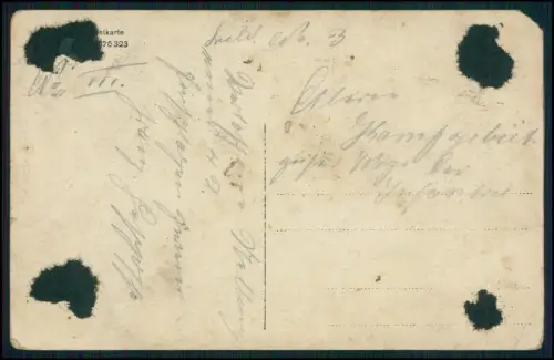 8x Foto AK 1. WK -  Soldaten im Einsatz Bunker Shelter Feldpostkarten 1914-1918