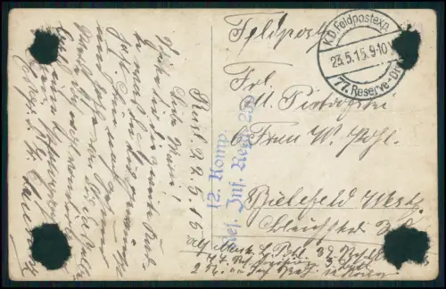 8x Foto AK 1. WK -  Soldaten im Einsatz Bunker Shelter Feldpostkarten 1914-1918