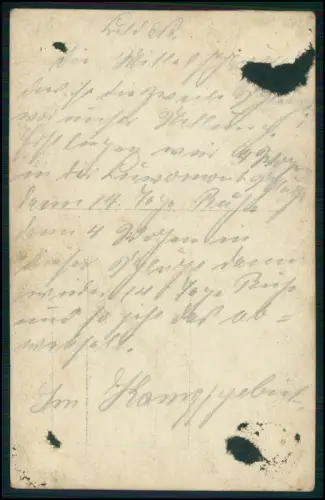 8x Foto AK 1. WK -  Soldaten im Einsatz Bunker Shelter Feldpostkarten 1914-1918