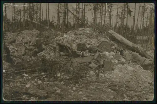 8x Foto AK 1. WK -  Soldaten im Einsatz Bunker Shelter Feldpostkarten 1914-1918