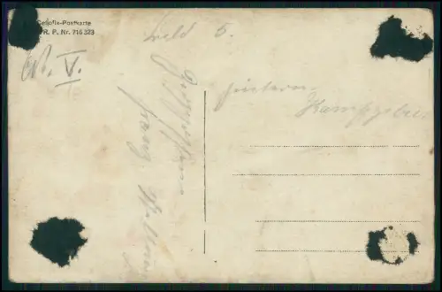 8x Foto AK 1. WK -  Soldaten im Einsatz Bunker Shelter Feldpostkarten 1914-1918