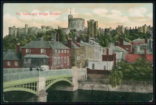 6x alte AK Postkarte - London City England, diverse Ansichten - ab 1905 gelaufen