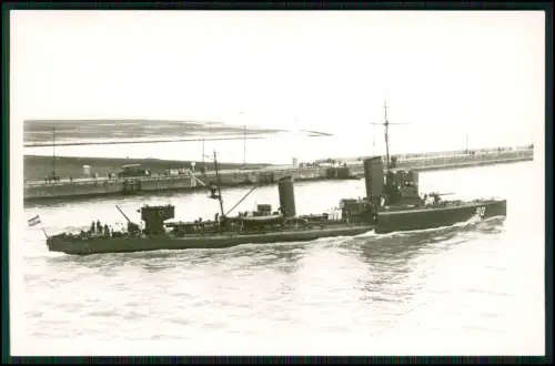 Foto AK - Torpedoboot T 190 Wilhelmshaven 1911 als V 190 - später 1918 in T 190