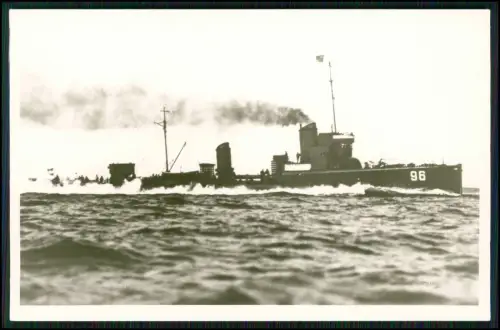 Foto AK - Wilhelmshaven Torpedoboot T 196 Nr. 96 Kaiserliche Marine Kriegsmarine