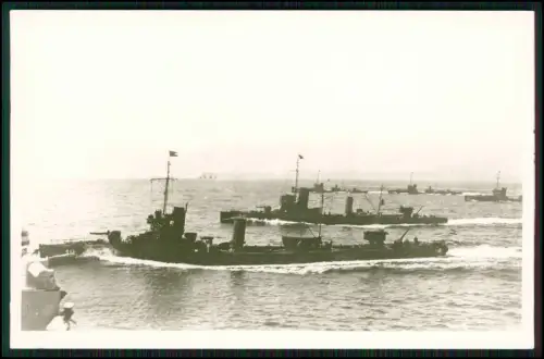 Foto AK - Wilhelmshaven Große Torpedoboote der Kaiserlichen Marine in Formation
