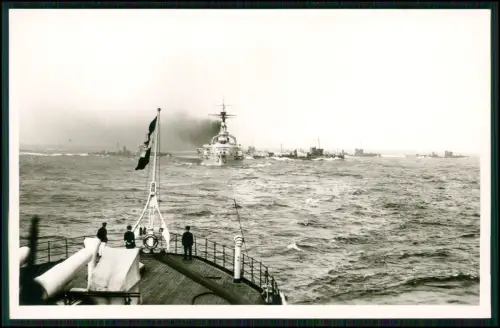 Foto AK - Wilhelmshaven Große Torpedoboote der Kaiserlichen Marine in Formation