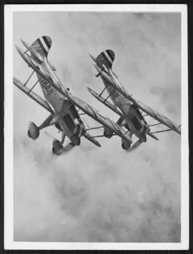 Foto 16x12 -  R.L.M. Flugzeuge der deutschen Luftwaffe - um 1936 Heinkel He 51