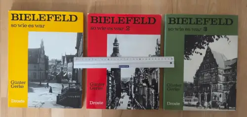 3x Buch - Bildband Bielefeld  - So wie es war - 3 Bände ab 1973