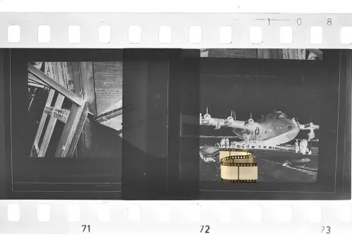 Negativ 4x3,5cm - Flugzeug - Blohm & Voss - BV 222 Wiking - Flugboot