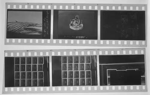 6x Negativ 4x3,5cm - Blohm & Voss BV 143 - Gleitbombe - Technik Abbildungen Foto