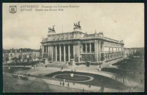 1. WK - Museum der Künste in Antwerpen - 6. Pomm. Inf. Rgt. 49 - Feldpost 1917