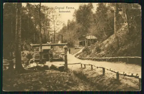 1. WK Orgival Ferme Badeanstalt Waldlage - 6. Pomm. Inf. Rgt. 49 - Feldpost 1917
