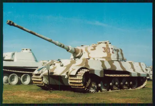 Foto 15x10cm - Panzer Tank - Panzerkampfwagen VI Tiger Königstiger
