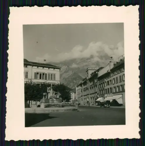 7x Foto und AK  - Reise 1954 - Schweizer Kantons Glarus - und andere Schweiz