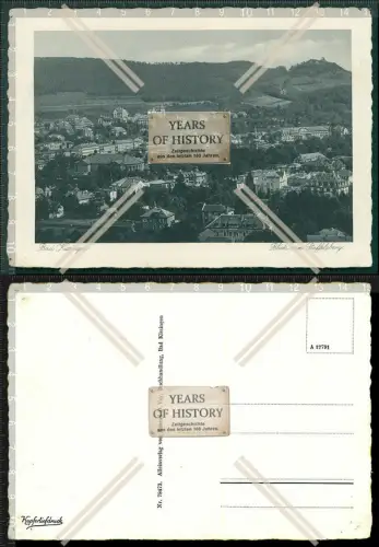 Orig. AK Bad Kissingen Blick vom Staffelsberg 1939 