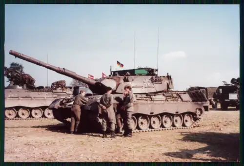 Foto 15x10cm - Panzer Tank - Kampfpanzer Leopard 1 - der in der Bundeswehr