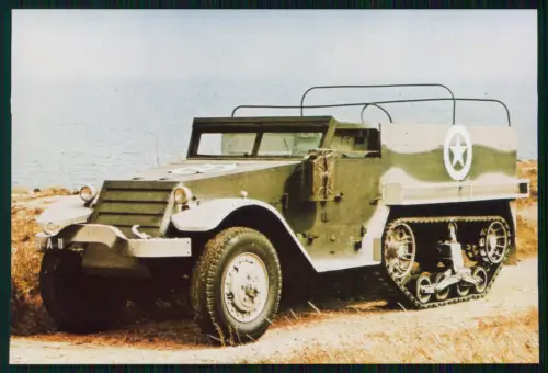 Foto 15x10cm - M5 International Half-Track Halbkettenfahrzeug - USA Transporter