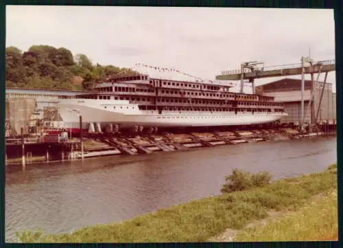 Foto 17x12 - VEB Elbewerft Boizenburg Rosslau - Schiff 60 Let Oktjabrja Wladimir