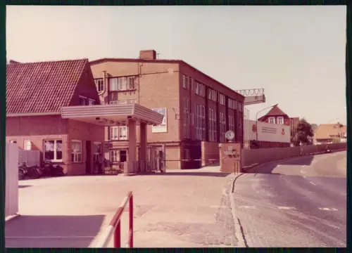 5x Farb Foto 17x12 - Boizenburg Rosslau - VEB Elbewerft Werftgelände Gebäude DDR