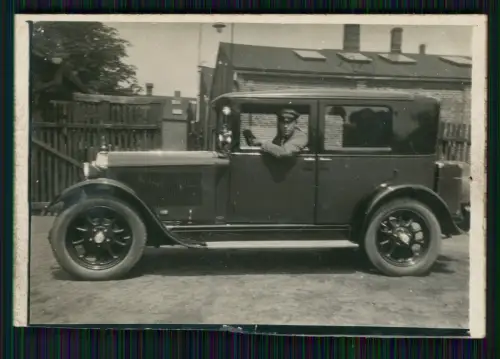 2x Foto - Boizenburg Elbe - Fahrzeug Auto PKW Oldtimer um 1930 - Wanderer W10