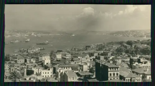 Foto - Istanbul Konstantinopel Blick über das Goldene Horn und den Bosporus 1944